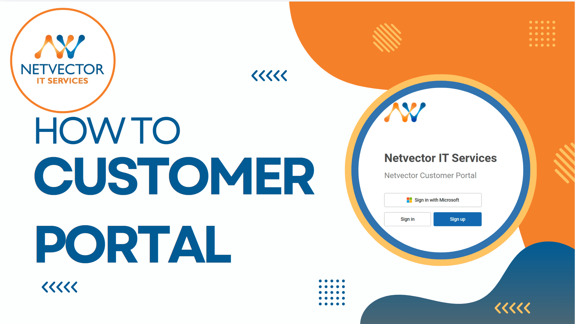 Introducing the new Netvector IT Services Customer Portal